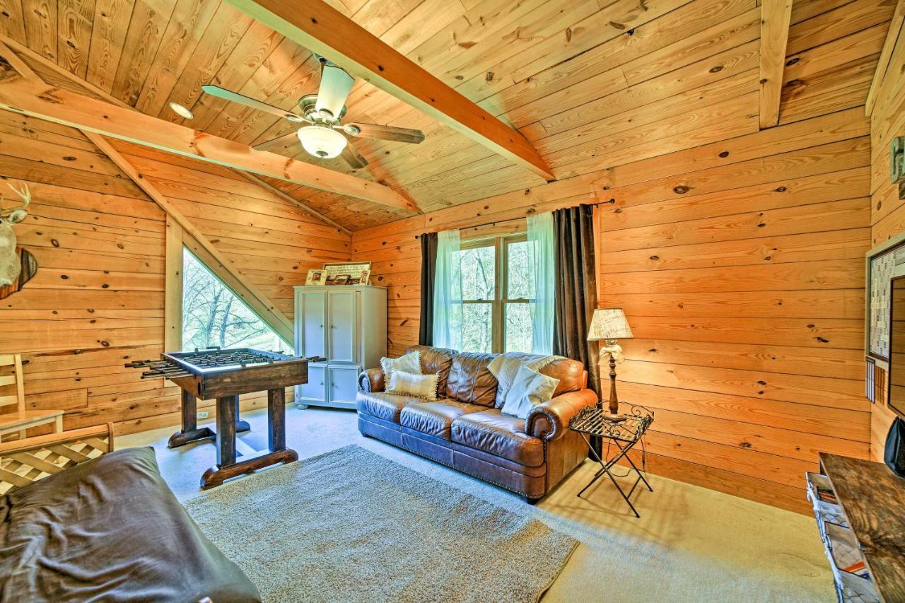 Creekside Bryson City Cabin With Private Hot Tub Villa Eksteriør billede