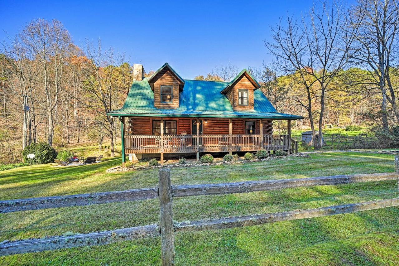 Creekside Bryson City Cabin With Private Hot Tub Villa Eksteriør billede